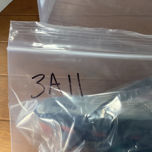 Adidas Climacool Ride Running Shoes Silver Black Red Mens Size 8.5 - Picture 8 of 8